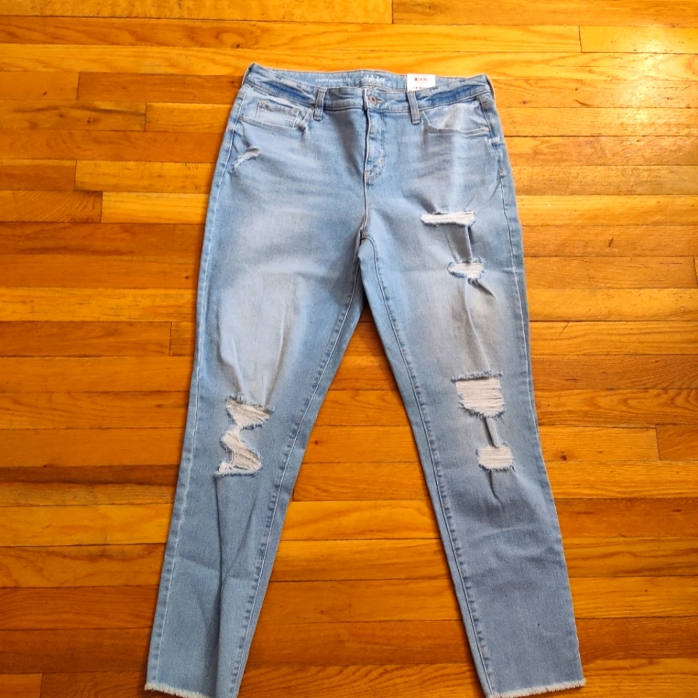 Skinny Curry Fit Jeans. Size 14